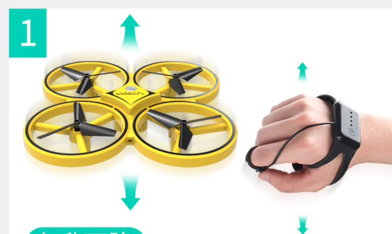 Drone volador de gestos