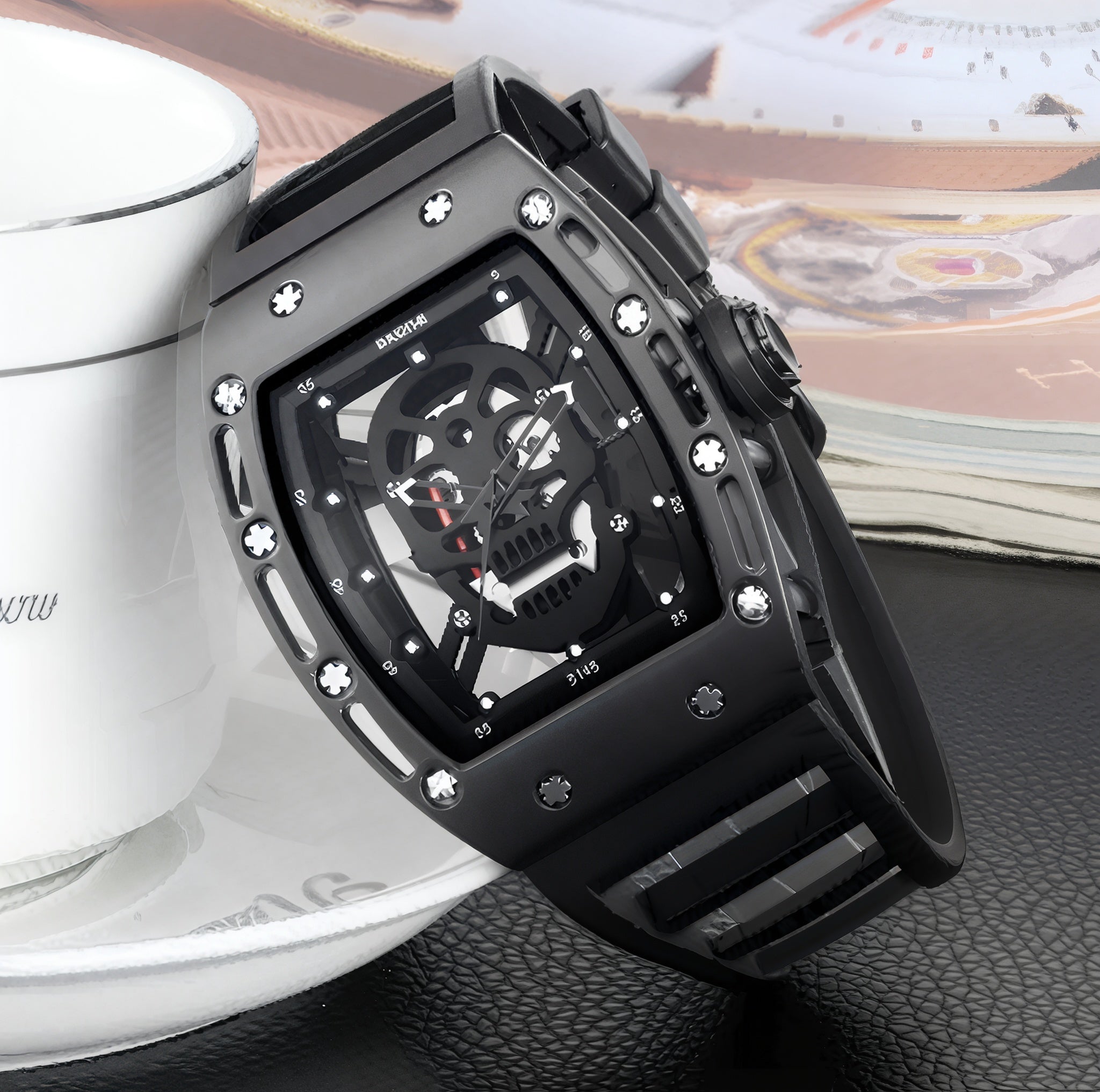 Reloj deportivo para hombre - Reloj de cuarzo resistente al agua