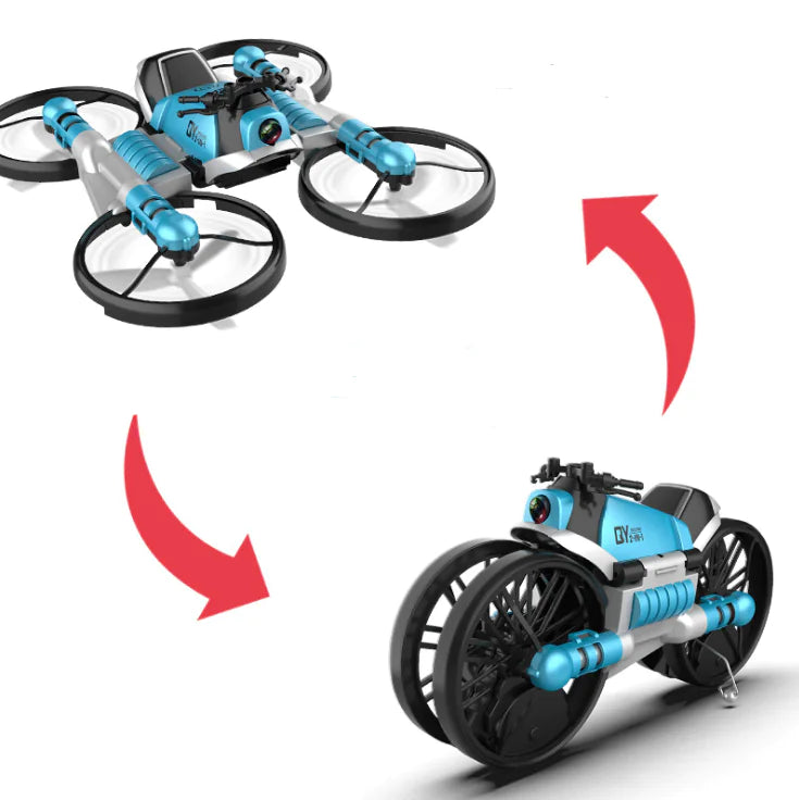 Moto Drone Transformable