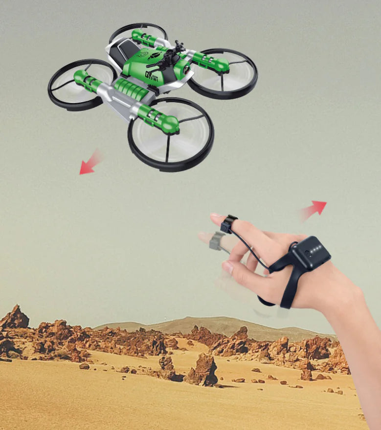 Moto Drone Transformable